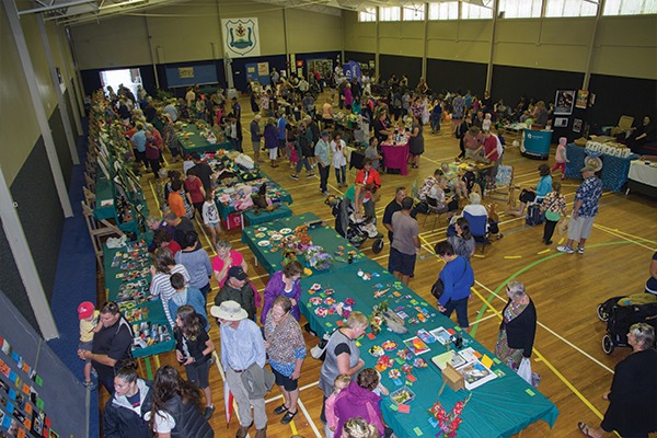 Indoor Section Westland A & P Show held in Hokitika annually
